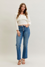 Load image into Gallery viewer, Slim Straight Rigid Button Fly Short Inseam 881011