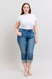 SALE Tummy Control Cuff Capri (1, 22) 78114
