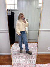 Load image into Gallery viewer, Mock Neck Cable Knit Sweater