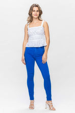 Load image into Gallery viewer, Tummy Control Cobalt Skinny