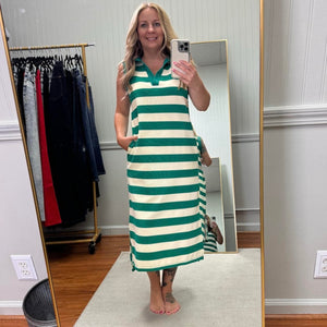 V-Neck Maxi Dress