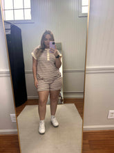 Load image into Gallery viewer, Burgundy Stripe Set