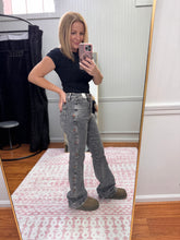Load image into Gallery viewer, High Rise Bootcut Gray 881042