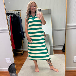 V-Neck Maxi Dress