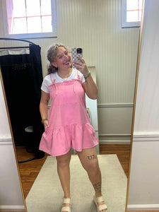 Twill Ruffle Romper