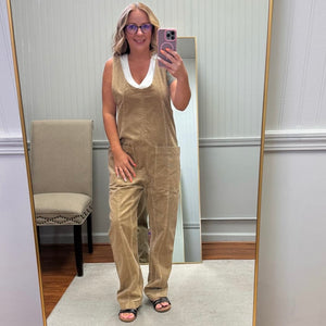 SALE Corduroy Jumpsuit