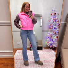 Load image into Gallery viewer, Pink Snap Vest
