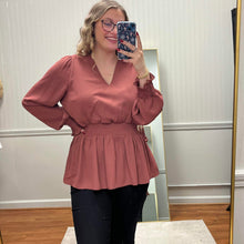 Load image into Gallery viewer, Smocked Waist Kelly Top