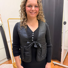 Load image into Gallery viewer, Leopard &amp; Black Vest