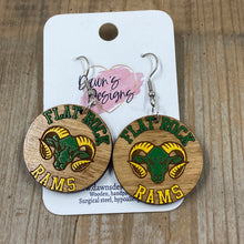 Load image into Gallery viewer, School Spirit Wooden Earrings
