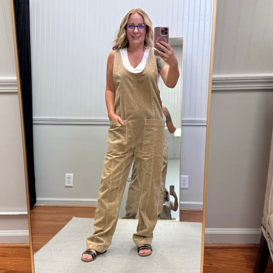 Corduroy Jumpsuit