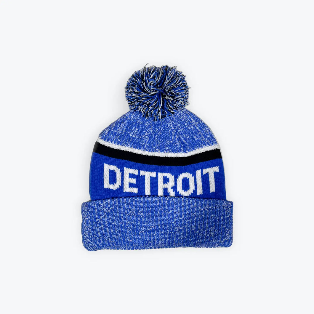 Detroit Winter Pom Hat