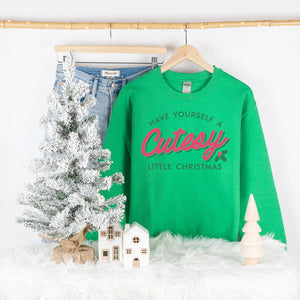 Cutesy Little Christmas Crewneck Sweatshirt