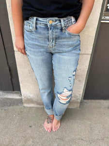 $10 SALE Distressed Boyfriend (Long) (0, 20)