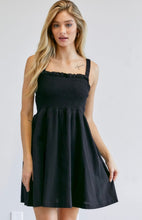 Load image into Gallery viewer, $10 SALE Smocked Ruffle Dress (L)