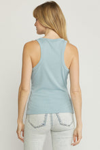 Load image into Gallery viewer, Ribbed Racerback Tank