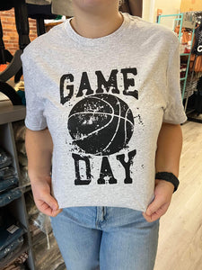 $10 Game Day Grunge Basketball T-Shirt (S)