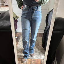 Load image into Gallery viewer, SALE Criss-Cross Dad Jeans (3, 16, 18, 20, 22)