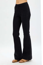 Load image into Gallery viewer, Black Jegging Trouser Flare
