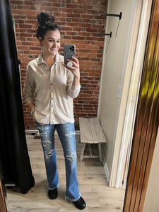 SALE Patch Boot Cut