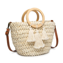 Load image into Gallery viewer, SALE Cheryl Seagrass Satchel
